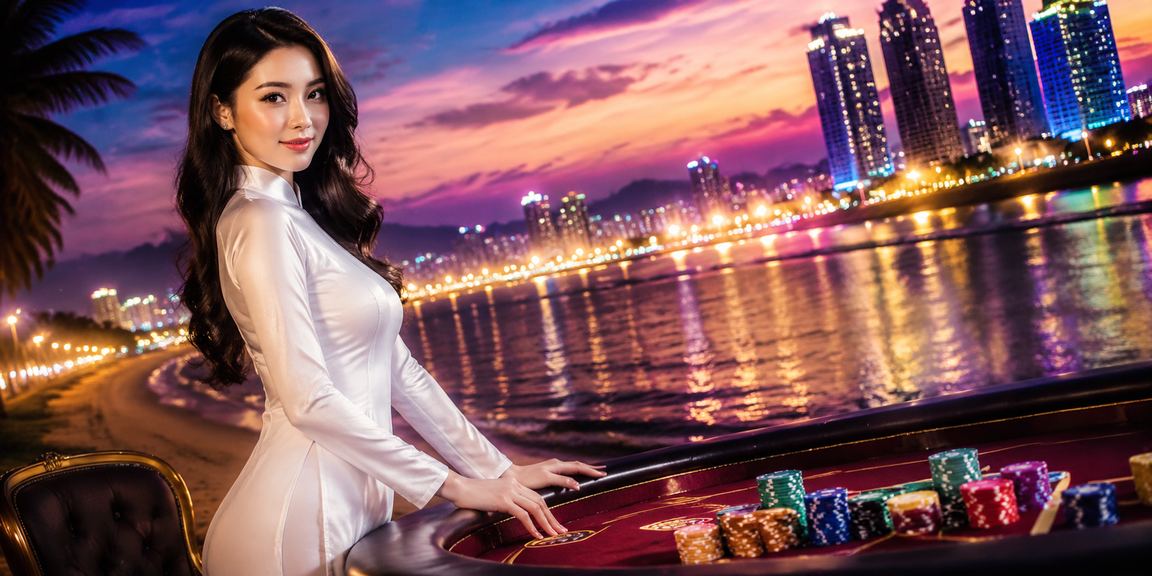 Người dùng Vũng Tàu xem lịch xổ số và đặt cược trực tuyến trên bờ biển